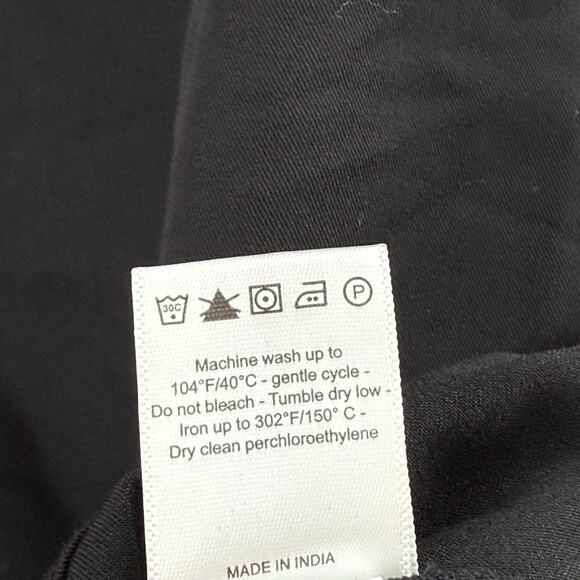 Mandala Scrubs SZ 2XL One Pocket Top NWT Blk Medical Short Sleeve Dental Doctor - Picture 5 of 10